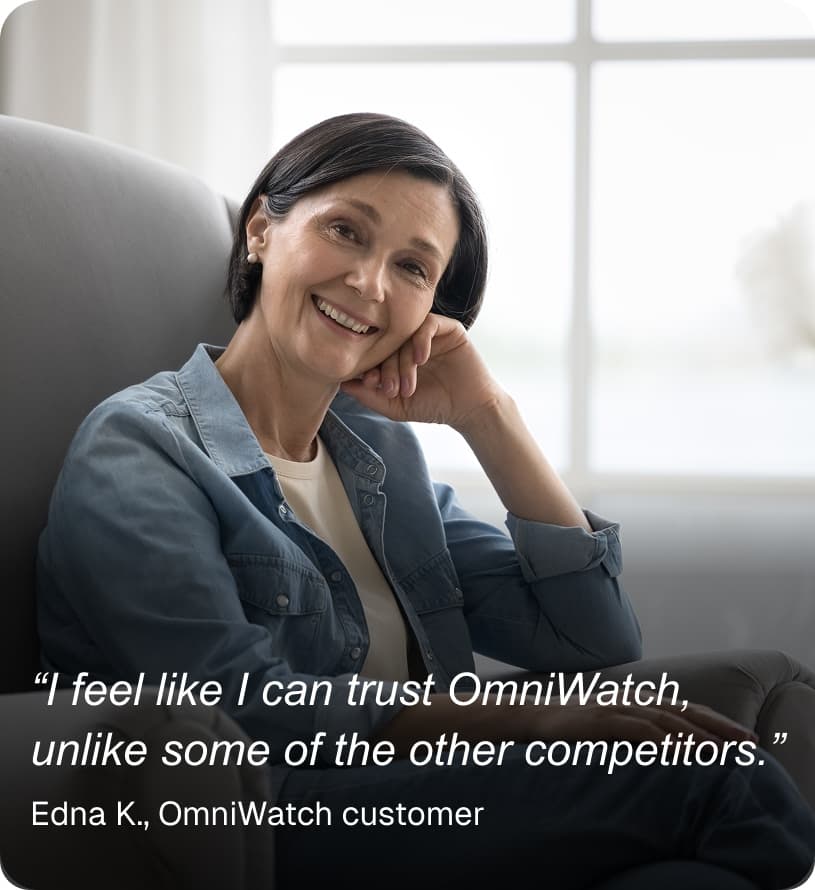 Edna K., OmniWatch customer